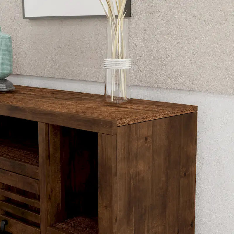 Sausalito 64 inch TV Stand for TVs up to 70 inches, No Assembly Required