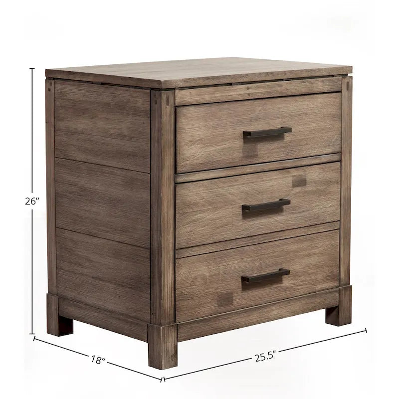 Carbon Loft Vinnie 2-drawer Nightstand