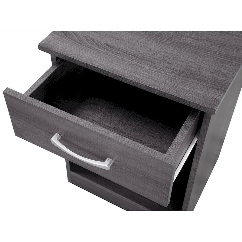 Lindsey 1-Drawer Nightstand (24 in. H x 18 in. W x 16 in. D)