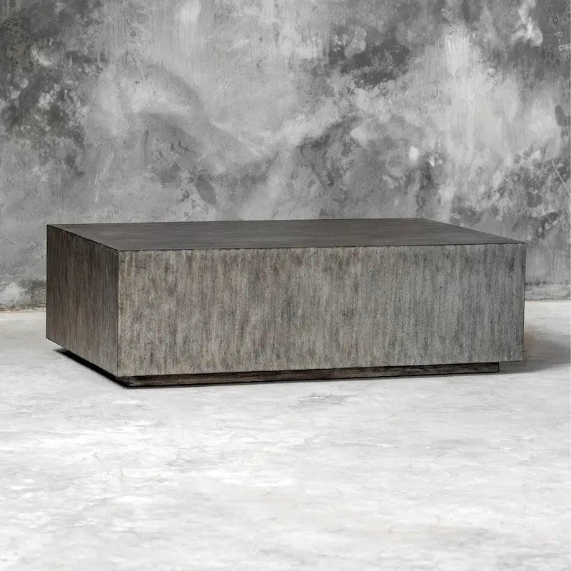 Kareem Modern Grey Coffee Table