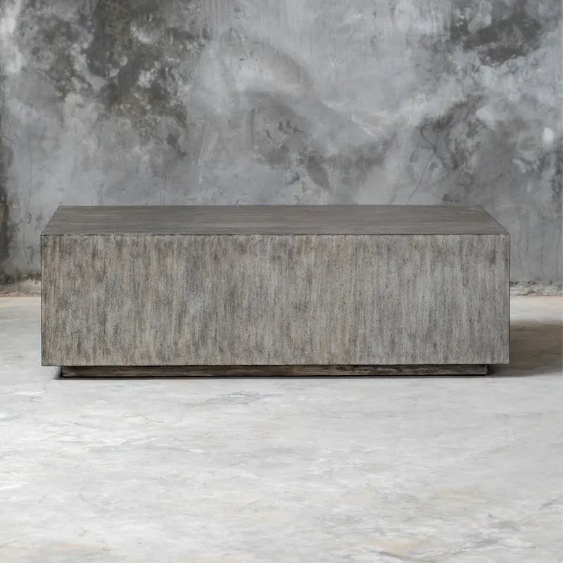 Kareem Modern Grey Coffee Table