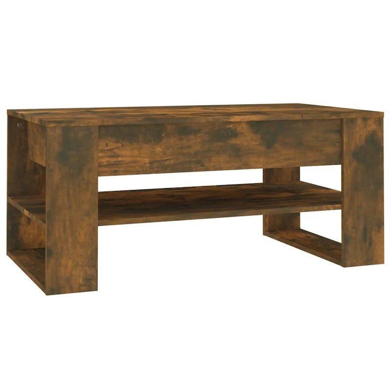 vidaXL Coffee Table multicolor 40.2  x21.7  x17.7   Engineered Wood